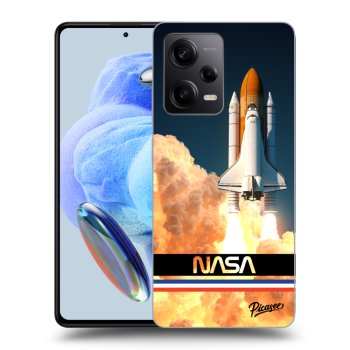 Picasee Xiaomi Redmi Note 12 5G Hülle - Transparentes Silikon - Space Shuttle