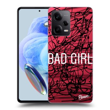 Picasee Xiaomi Redmi Note 12 5G Hülle - Schwarzes Silikon - Bad girl