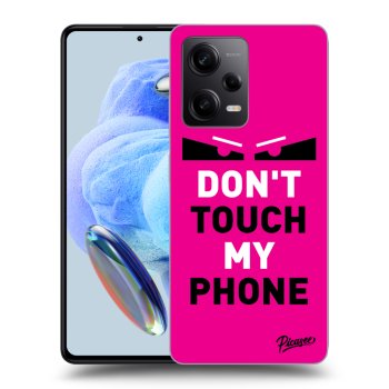 Hülle für Xiaomi Redmi Note 12 5G - Shadow Eye - Pink