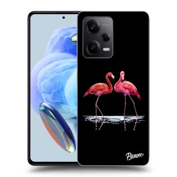 Picasee ULTIMATE CASE für Xiaomi Redmi Note 12 5G - Flamingos couple