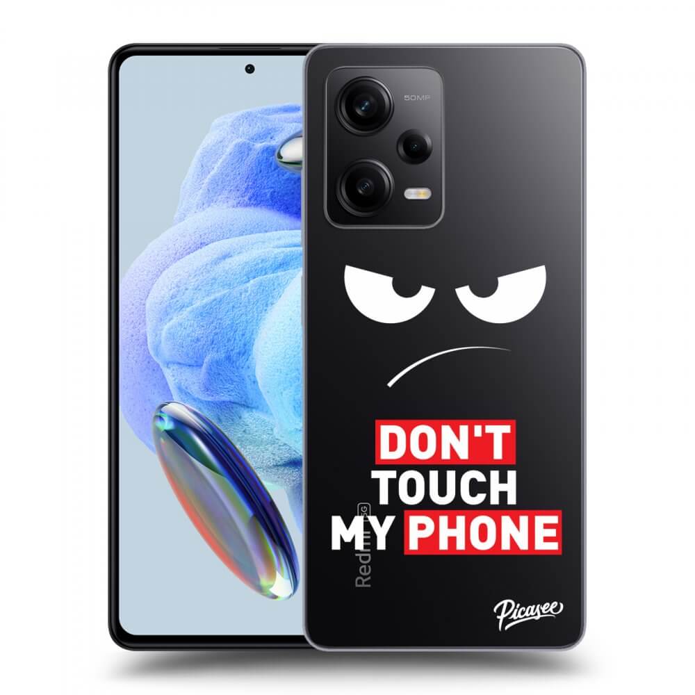 Picasee Xiaomi Redmi Note 12 Pro 5G Hülle - Transparentes Silikon - Angry Eyes - Transparent