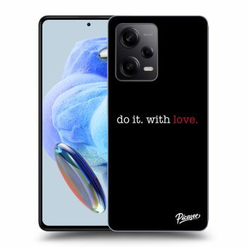 Picasee Xiaomi Redmi Note 12 Pro 5G Hülle - Transparentes Silikon - Do it. With love.