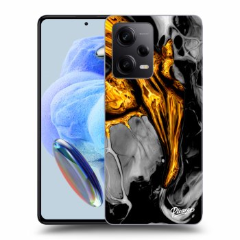 Hülle für Xiaomi Redmi Note 12 Pro 5G - Black Gold