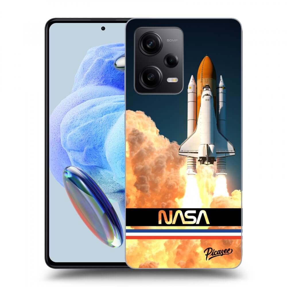 Picasee Xiaomi Redmi Note 12 Pro+ 5G Hülle - Transparentes Silikon - Space Shuttle
