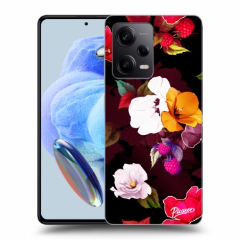 Hülle für Xiaomi Redmi Note 12 Pro+ 5G - Flowers and Berries
