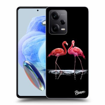 Hülle für Xiaomi Redmi Note 12 Pro+ 5G - Flamingos couple