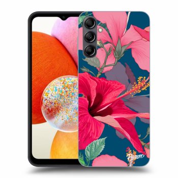 Hülle für Samsung Galaxy A14 4G A145R - Hibiscus