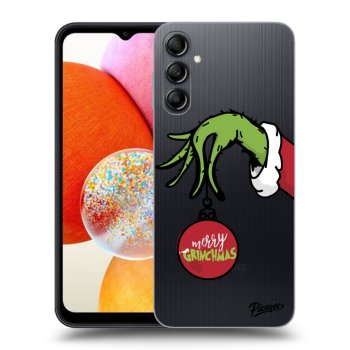 Picasee Samsung Galaxy A14 4G A145R Hülle - Transparentes Silikon - Grinch