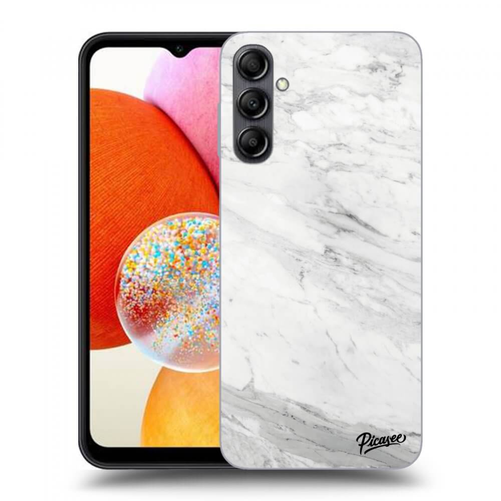 Picasee ULTIMATE CASE für Samsung Galaxy A14 4G A145R - White marble