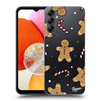 Picasee Samsung Galaxy A14 5G A146P Hülle - Transparentes Silikon - Gingerbread