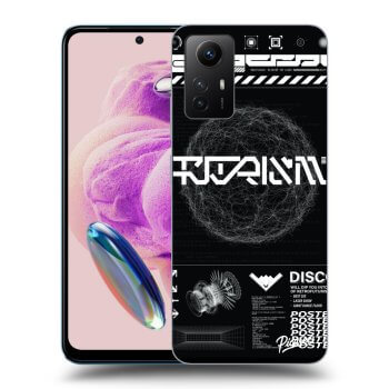 Picasee Xiaomi Redmi Note 12S Hülle - Transparentes Silikon - BLACK DISCO