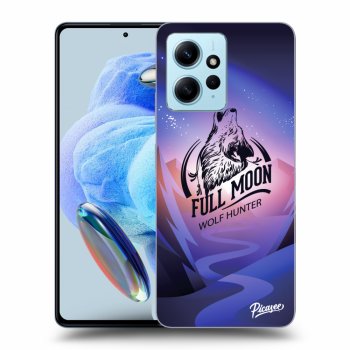 Picasee Xiaomi Redmi Note 12 4G Hülle - Schwarzes Silikon - Wolf