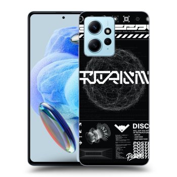 Picasee Xiaomi Redmi Note 12 4G Hülle - Transparentes Silikon - BLACK DISCO