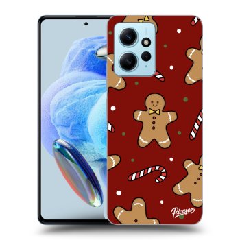 Picasee Xiaomi Redmi Note 12 4G Hülle - Schwarzes Silikon - Gingerbread 2