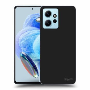 Picasee Xiaomi Redmi Note 12 4G Hülle - Schwarzes Silikon - Clear