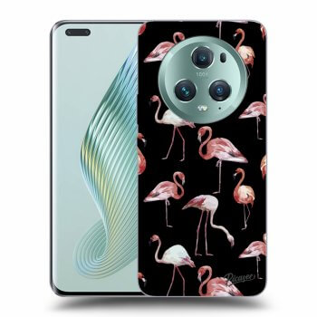 Hülle für Honor Magic5 Pro - Flamingos