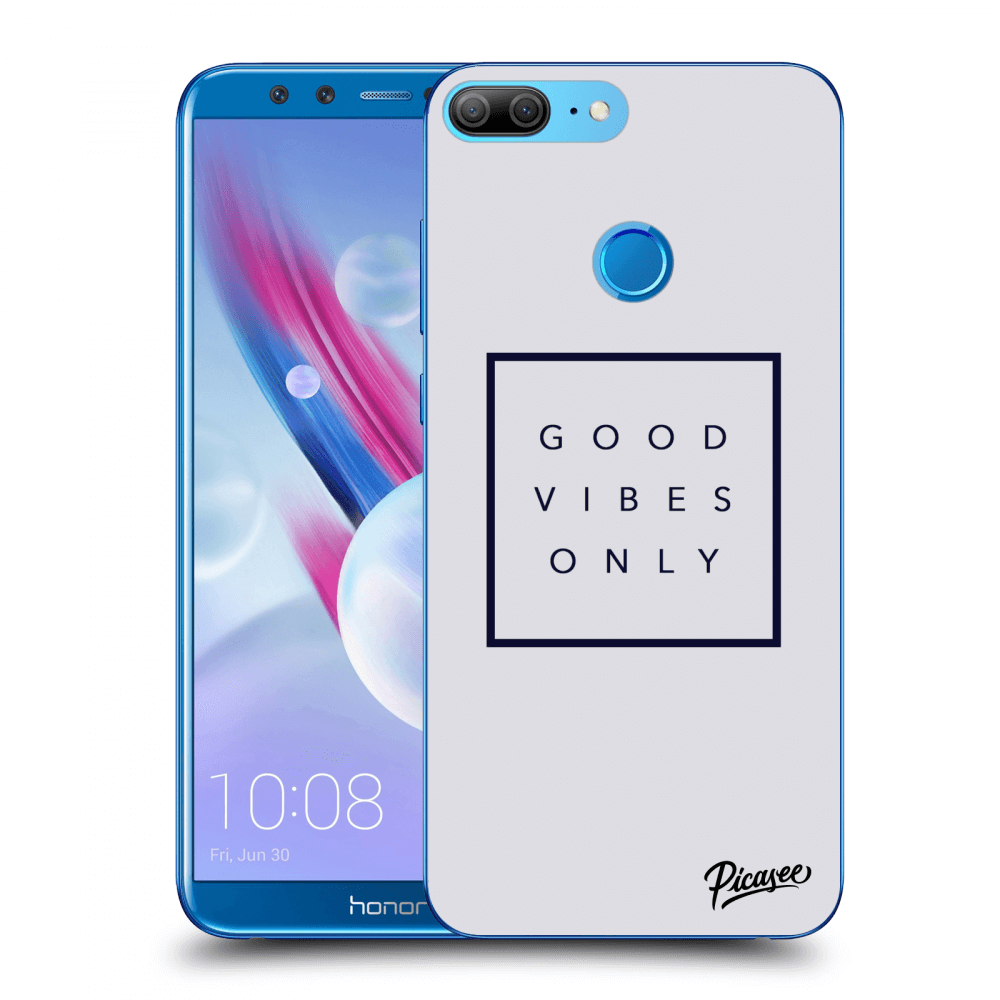 Picasee Honor 9 Lite Hülle - Transparentes Silikon - Good vibes only