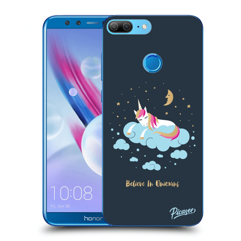 Picasee Honor 9 Lite Hülle - Transparentes Silikon - Believe In Unicorns
