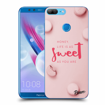 Picasee Honor 9 Lite Hülle - Schwarzes Silikon - Life is as sweet as you are