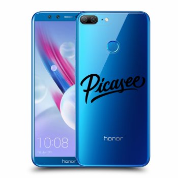 Picasee Honor 9 Lite Hülle - Transparentes Silikon - Picasee - black