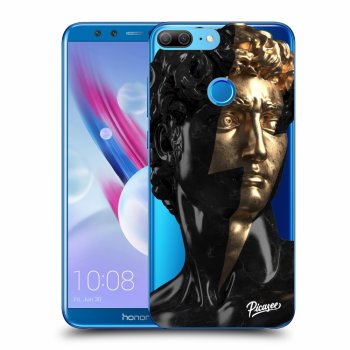 Picasee Honor 9 Lite Hülle - Transparentes Silikon - Wildfire - Black