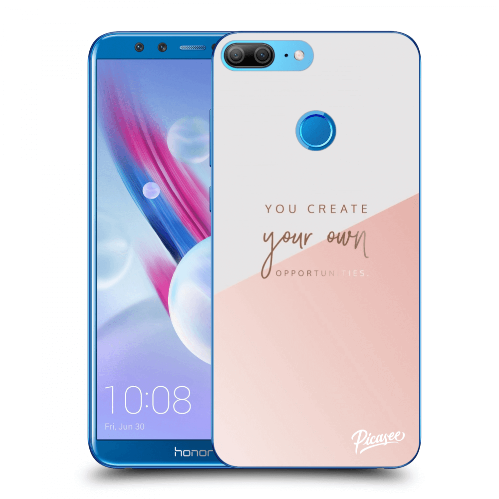 Picasee Honor 9 Lite Hülle - Schwarzes Silikon - You create your own opportunities