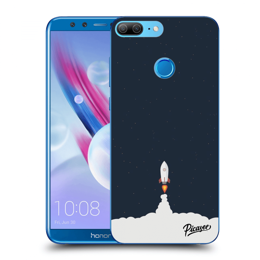 Picasee Honor 9 Lite Hülle - Schwarzes Silikon - Astronaut 2