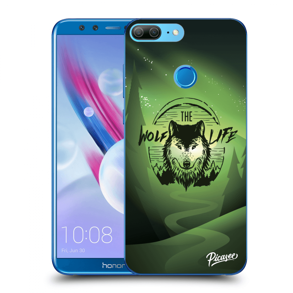 Picasee Honor 9 Lite Hülle - Transparentes Silikon - Wolf life