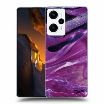 Hülle für Xiaomi Poco F5 - Purple glitter