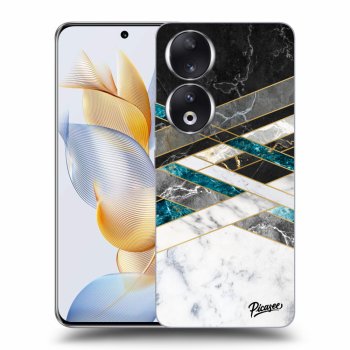 Picasee ULTIMATE CASE für Honor 90 5G - Black & White geometry