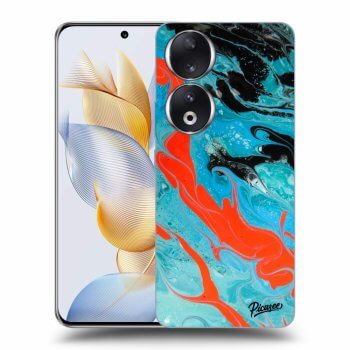 Hülle für Honor 90 5G - Blue Magma
