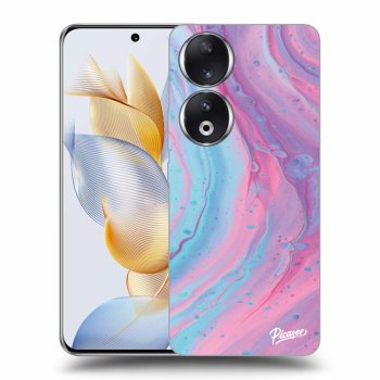 Hülle für Honor 90 5G - Pink liquid
