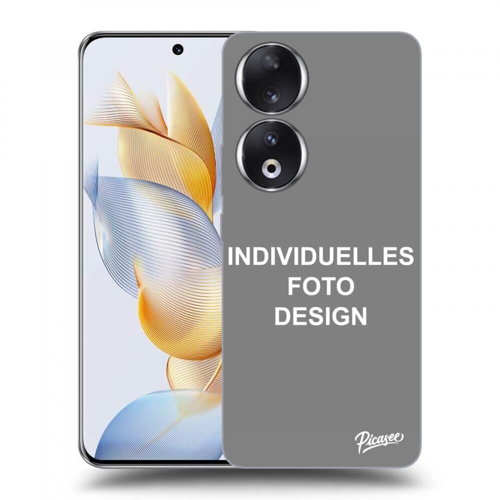 Picasee Honor 90 5G Hülle - Transparentes Silikon - Individuelles Fotodesign