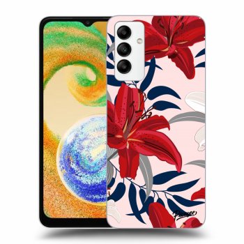 Picasee ULTIMATE CASE für Samsung Galaxy A04s A047F - Red Lily