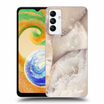 Hülle für Samsung Galaxy A04s A047F - Cream marble