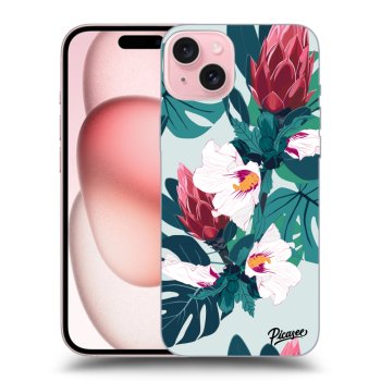 Hülle für Apple iPhone 15 - Rhododendron