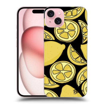 Hülle für Apple iPhone 15 - Lemon