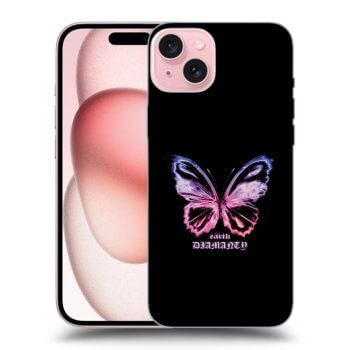 Picasee ULTIMATE CASE MagSafe für Apple iPhone 15 - Diamanty Purple