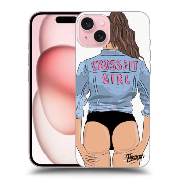 Hülle für Apple iPhone 15 - Crossfit girl - nickynellow