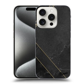 Picasee ULTIMATE CASE MagSafe für Apple iPhone 15 Pro - Black tile