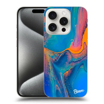 Picasee ULTIMATE CASE MagSafe für Apple iPhone 15 Pro - Rainbow