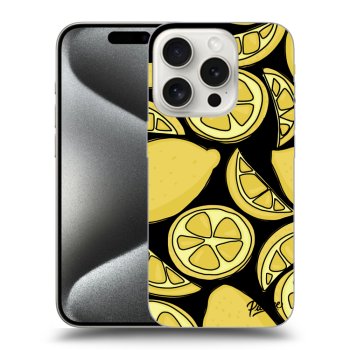 Hülle für Apple iPhone 15 Pro - Lemon