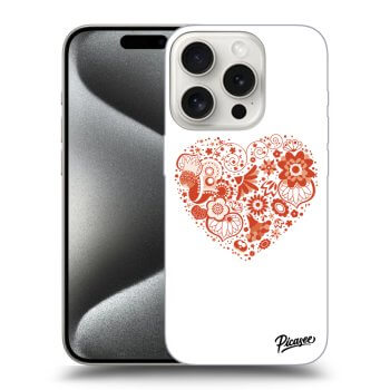 Hülle für Apple iPhone 15 Pro - Big heart