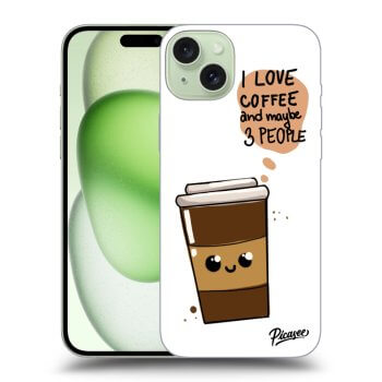 Hülle für Apple iPhone 15 Plus - Cute coffee