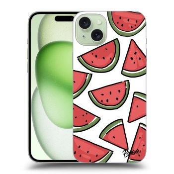 Hülle für Apple iPhone 15 Plus - Melone