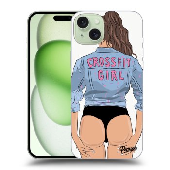 Hülle für Apple iPhone 15 Plus - Crossfit girl - nickynellow
