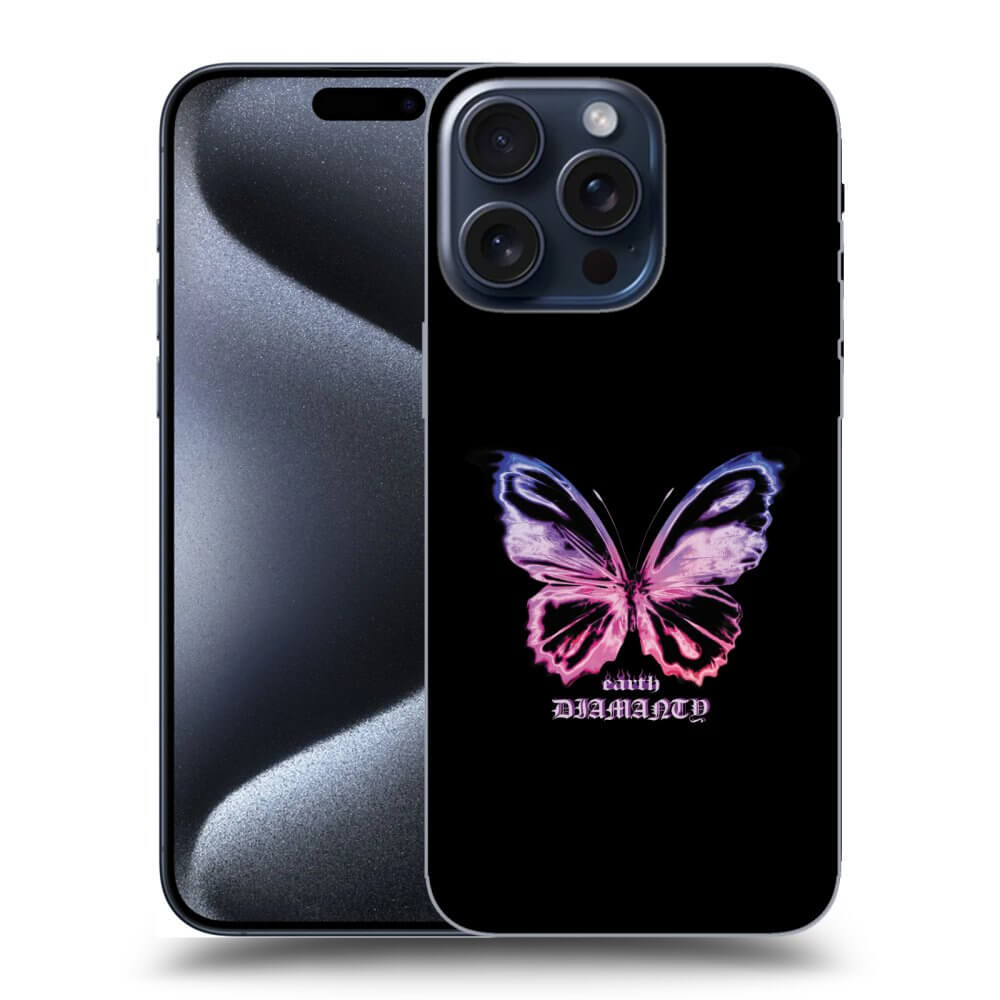 Picasee ULTIMATE CASE MagSafe für Apple iPhone 15 Pro Max - Diamanty Purple