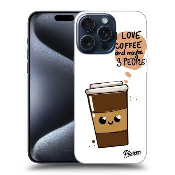 Hülle für Apple iPhone 15 Pro Max - Cute coffee