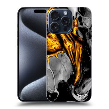 Hülle für Apple iPhone 15 Pro Max - Black Gold