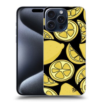 Hülle für Apple iPhone 15 Pro Max - Lemon